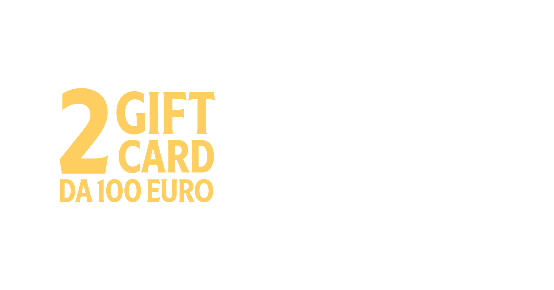 2 Gift Card Netflix da 100€ a settimana.