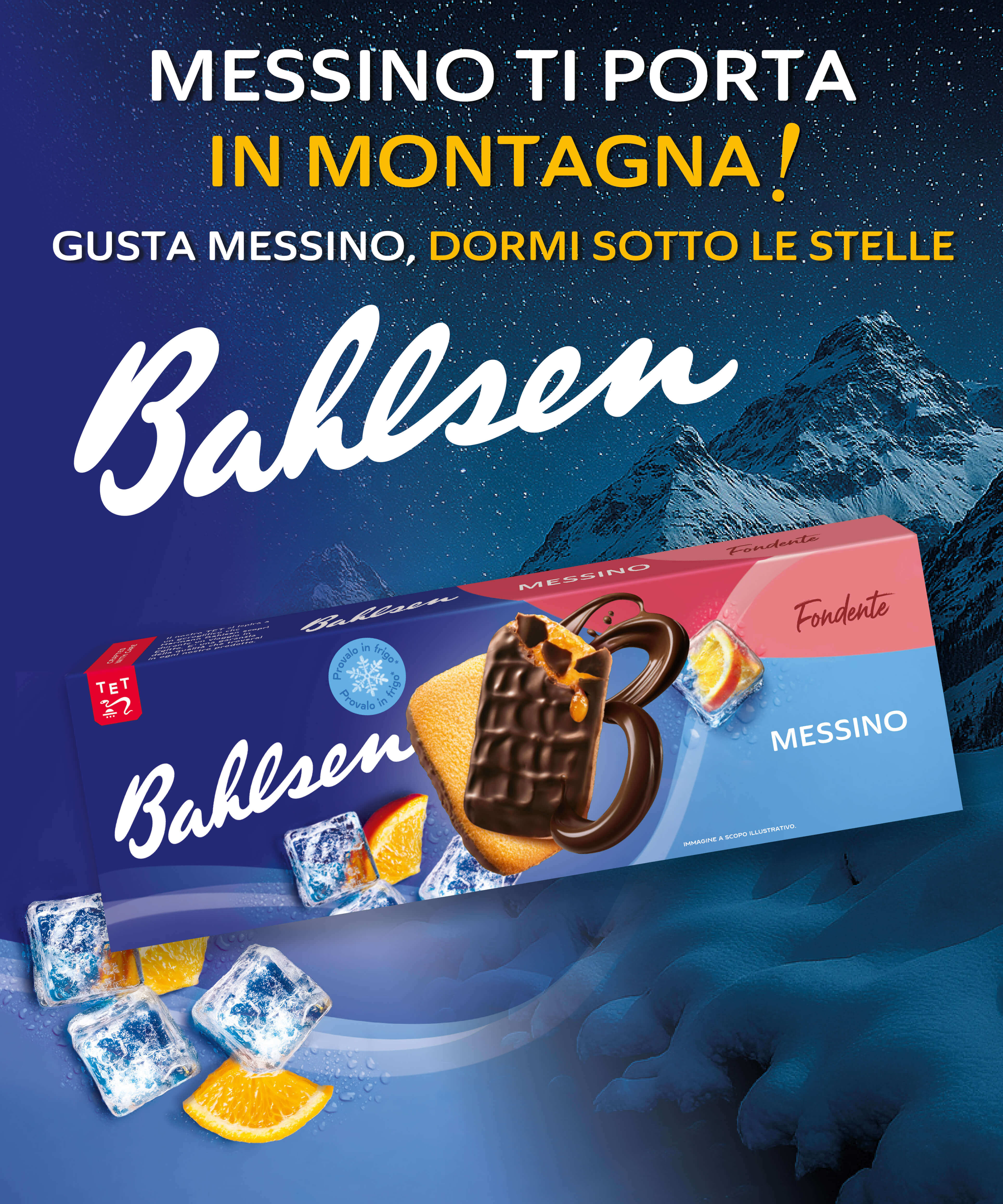 Messino ti porta in montagna!
Gusta messino, dormi sotto le stelle.